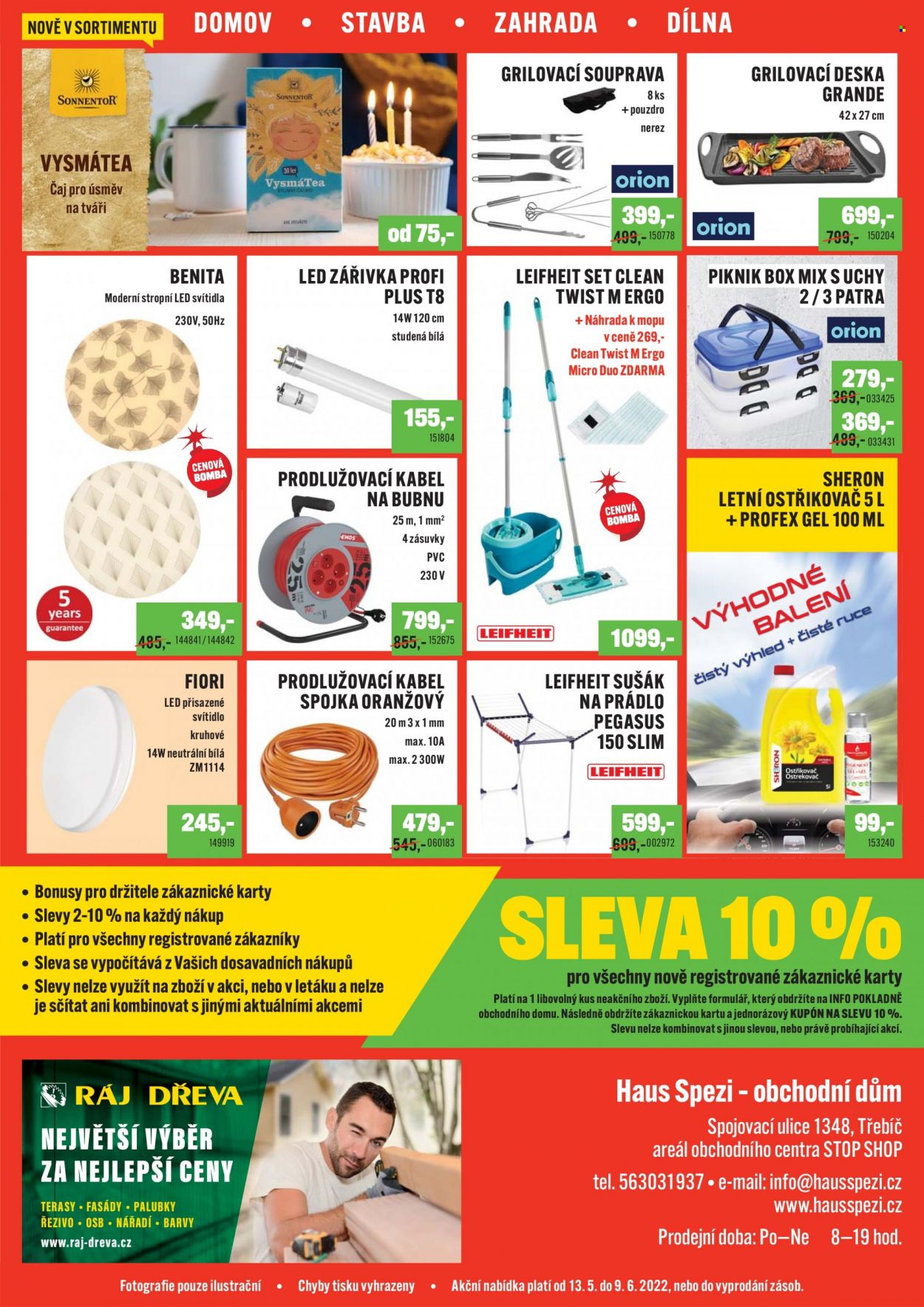 Leták Haus Spezi - 13.5.2022 - 9.6.2022. Strana 8
