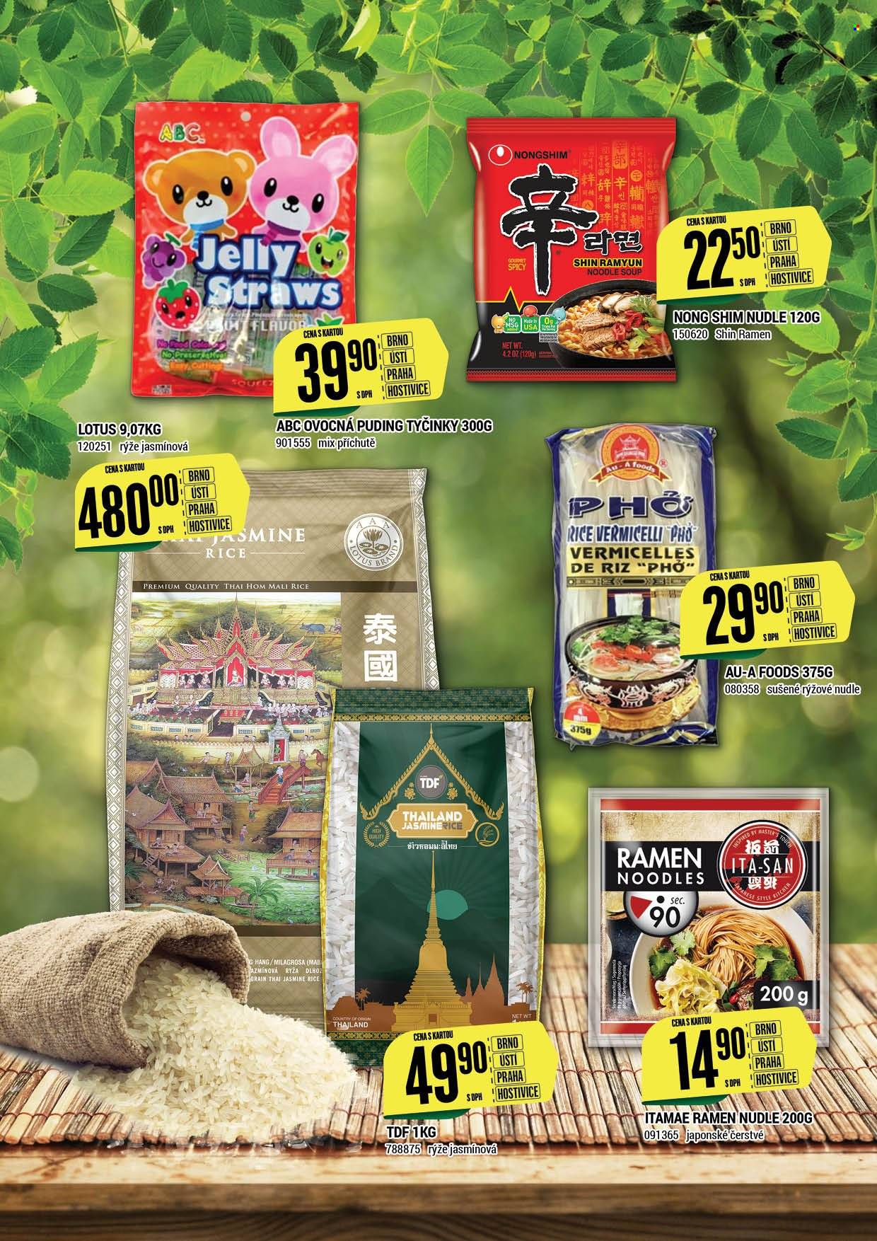 thumbnail - Leták Tamda Foods - 11.5.2022 - 17.5.2022 - Produkty v akci - pudink, Lotus, rýže, jasmínová rýže, nudle, rýžové nudle. Strana 6.