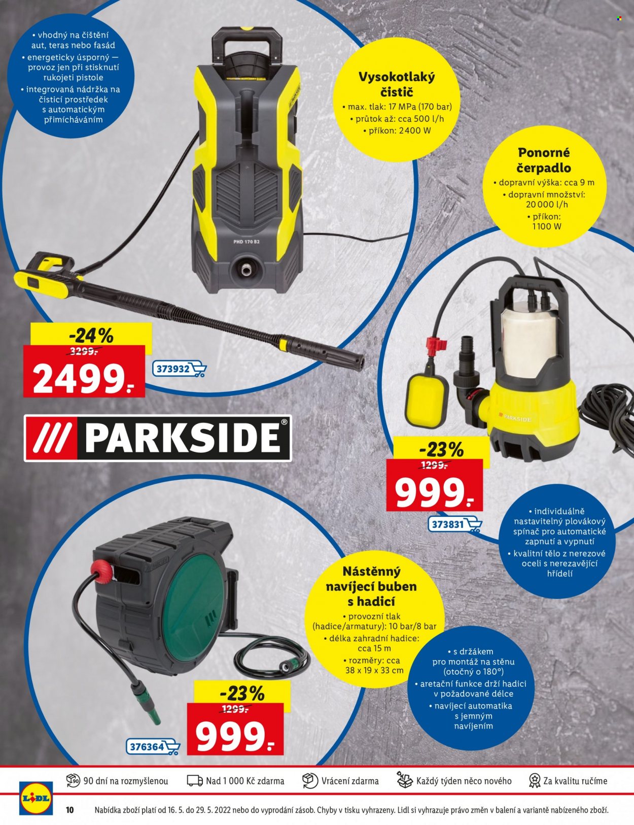 Leták Lidl - 16.5.2022 - 29.5.2022. Strana 10