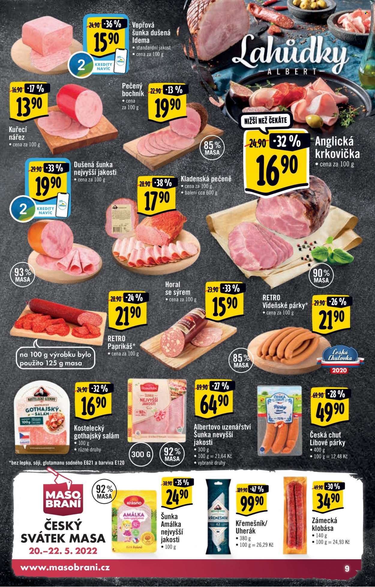 Leták Albert Hypermarket - 18.5.2022 - 24.5.2022. Strana 9