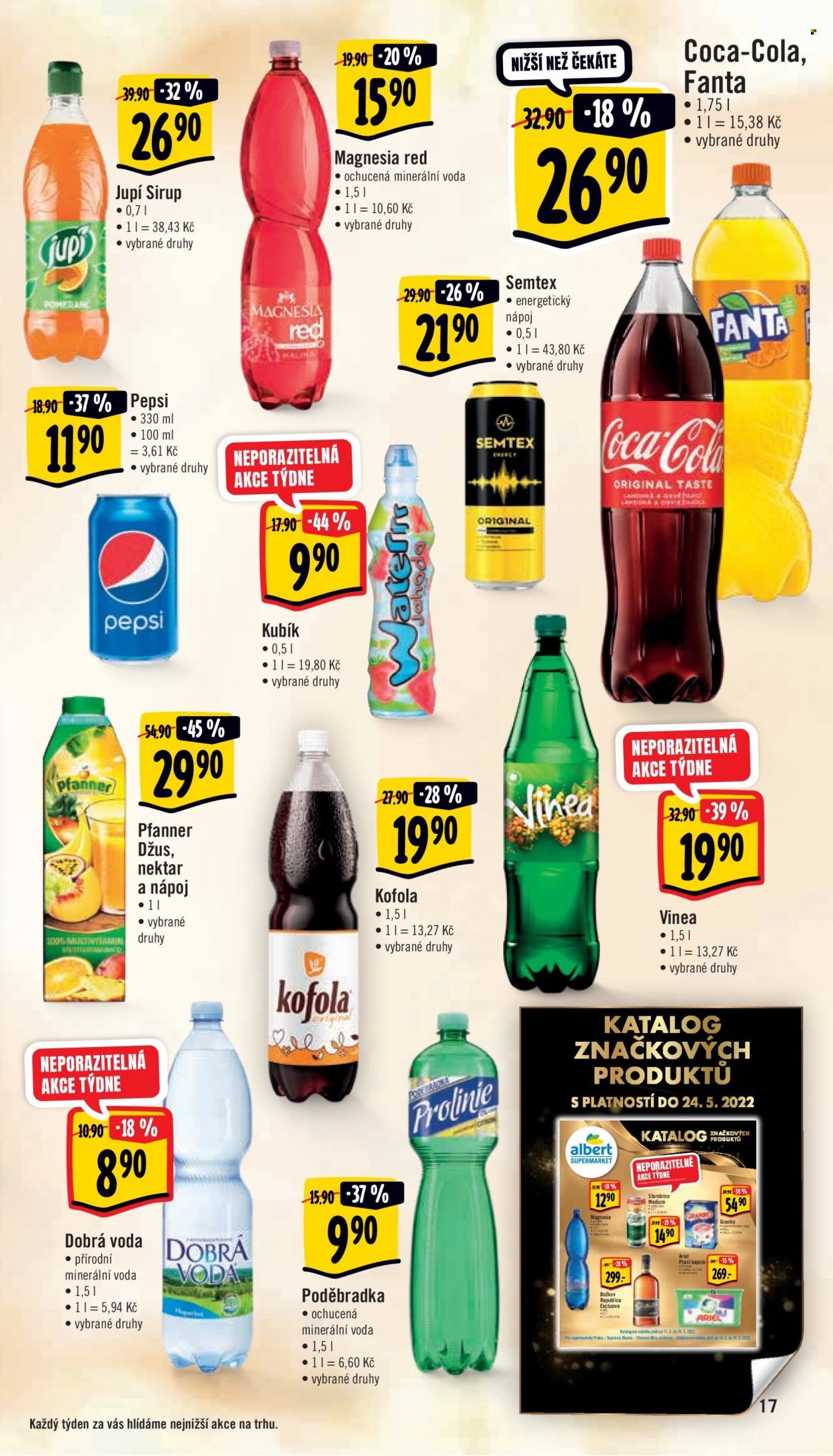 Leták Albert Supermarket - 18.5.2022 - 24.5.2022. Strana 17