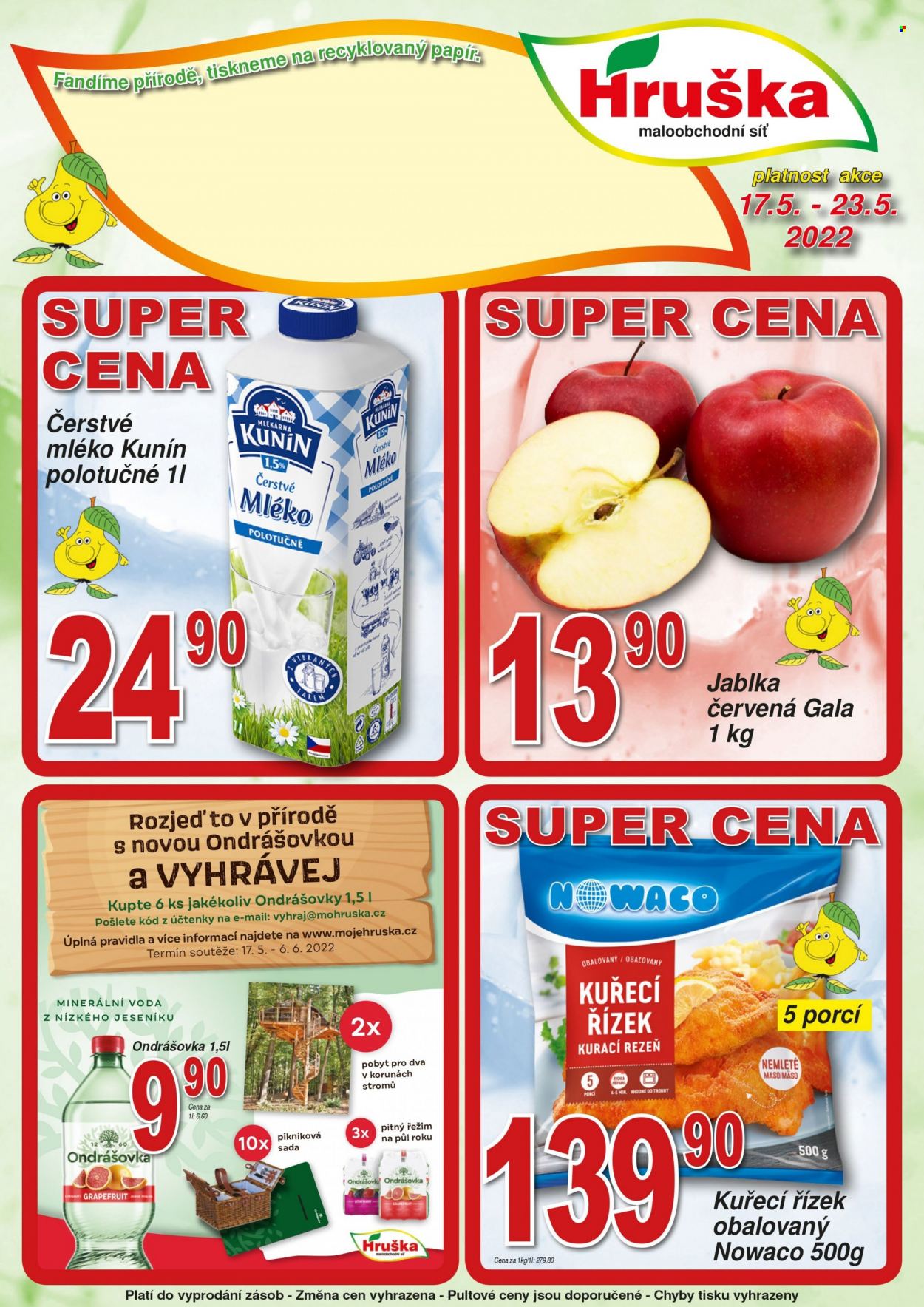 Leták Hruška - 17.5.2022 - 23.5.2022. Strana 1