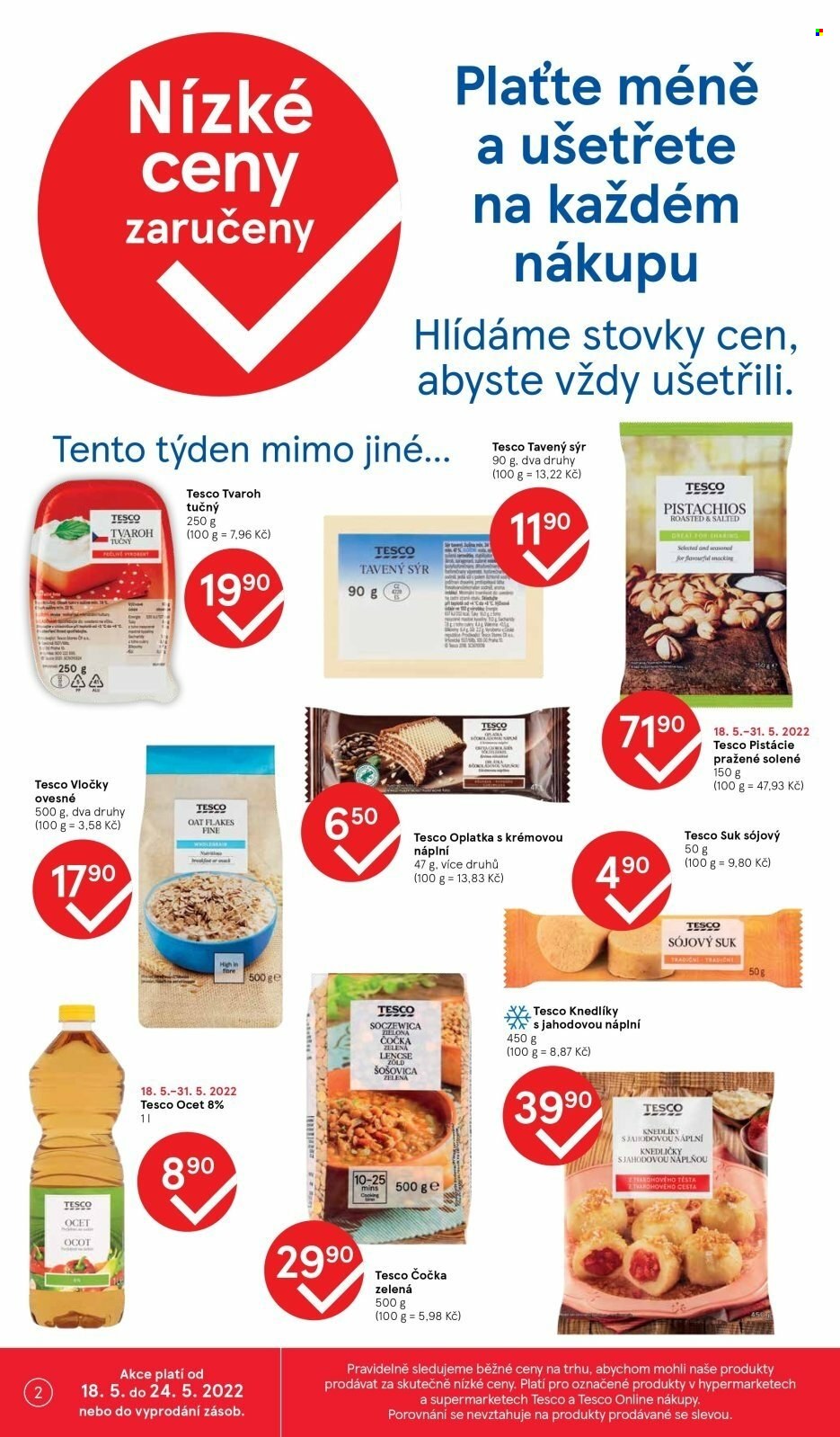 Leták TESCO - 18.5.2022 - 24.5.2022. Strana 2