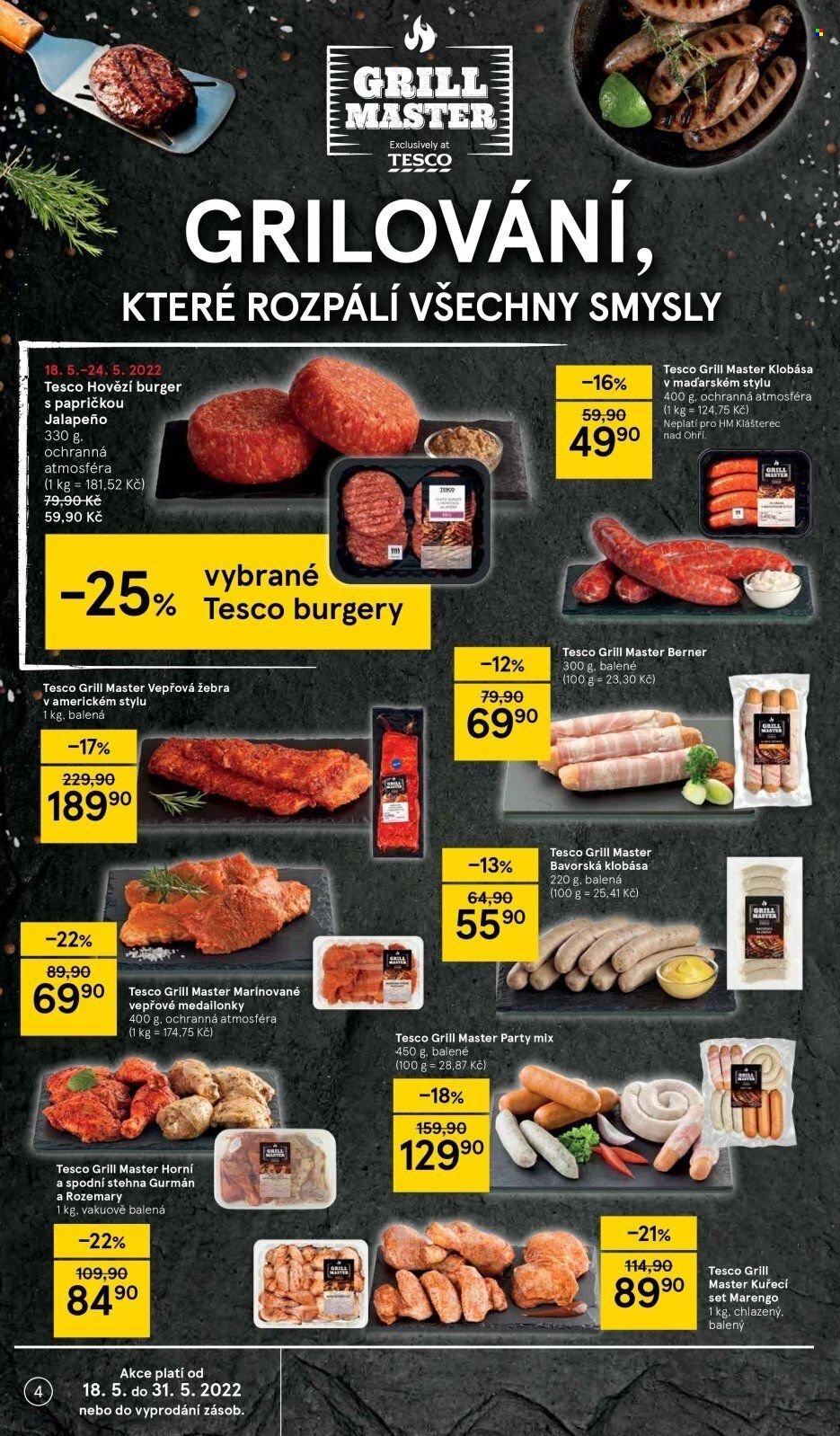 Leták TESCO - 18.5.2022 - 24.5.2022. Strana 4
