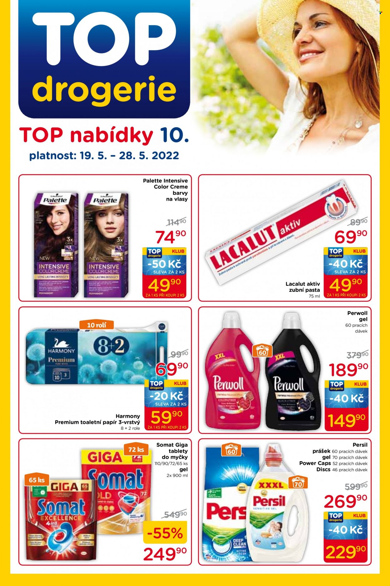 Leták TOP drogerie - 19.5.2022 - 28.5.2022. Strana 1