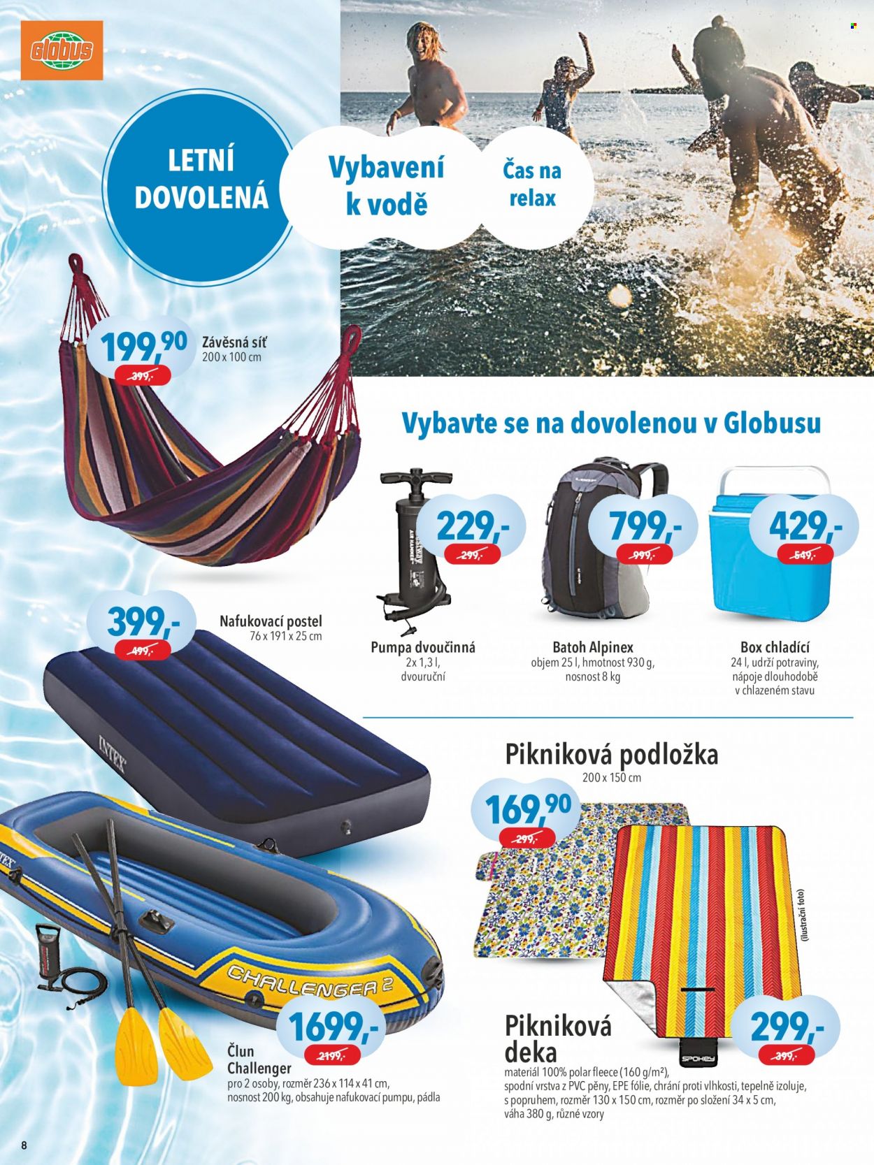 Leták Globus - 19.5.2022 - 14.6.2022. Strana 8