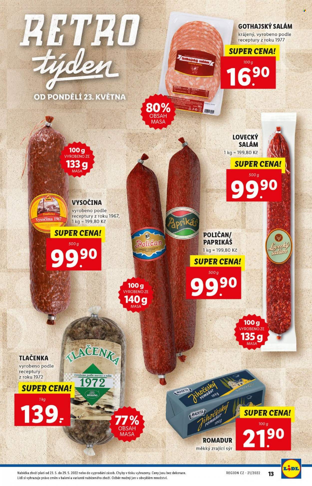 Leták Lidl - 23.5.2022 - 29.5.2022. Strana 13