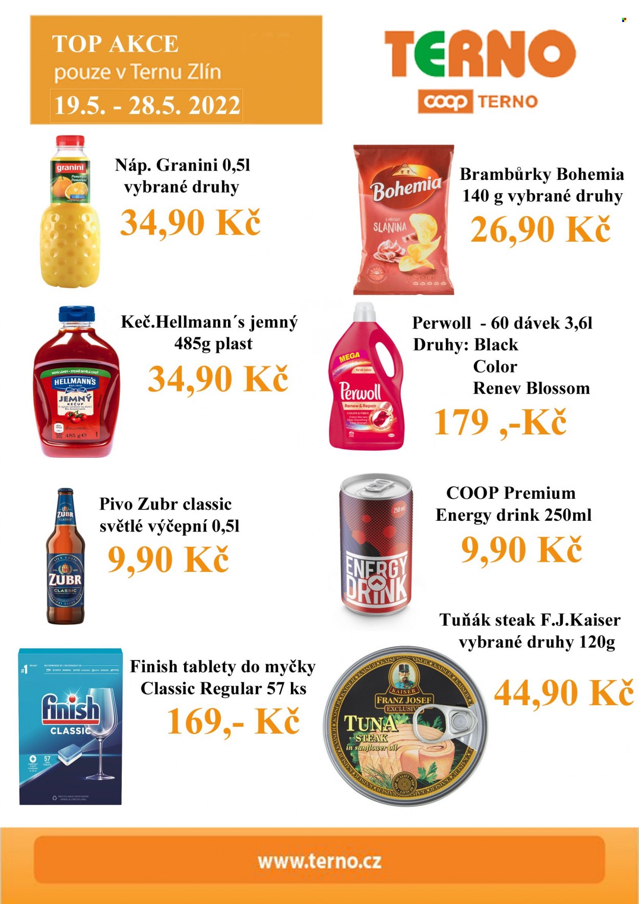 Leták coop TERNO - 19.5.2022 - 28.5.2022. Strana 1