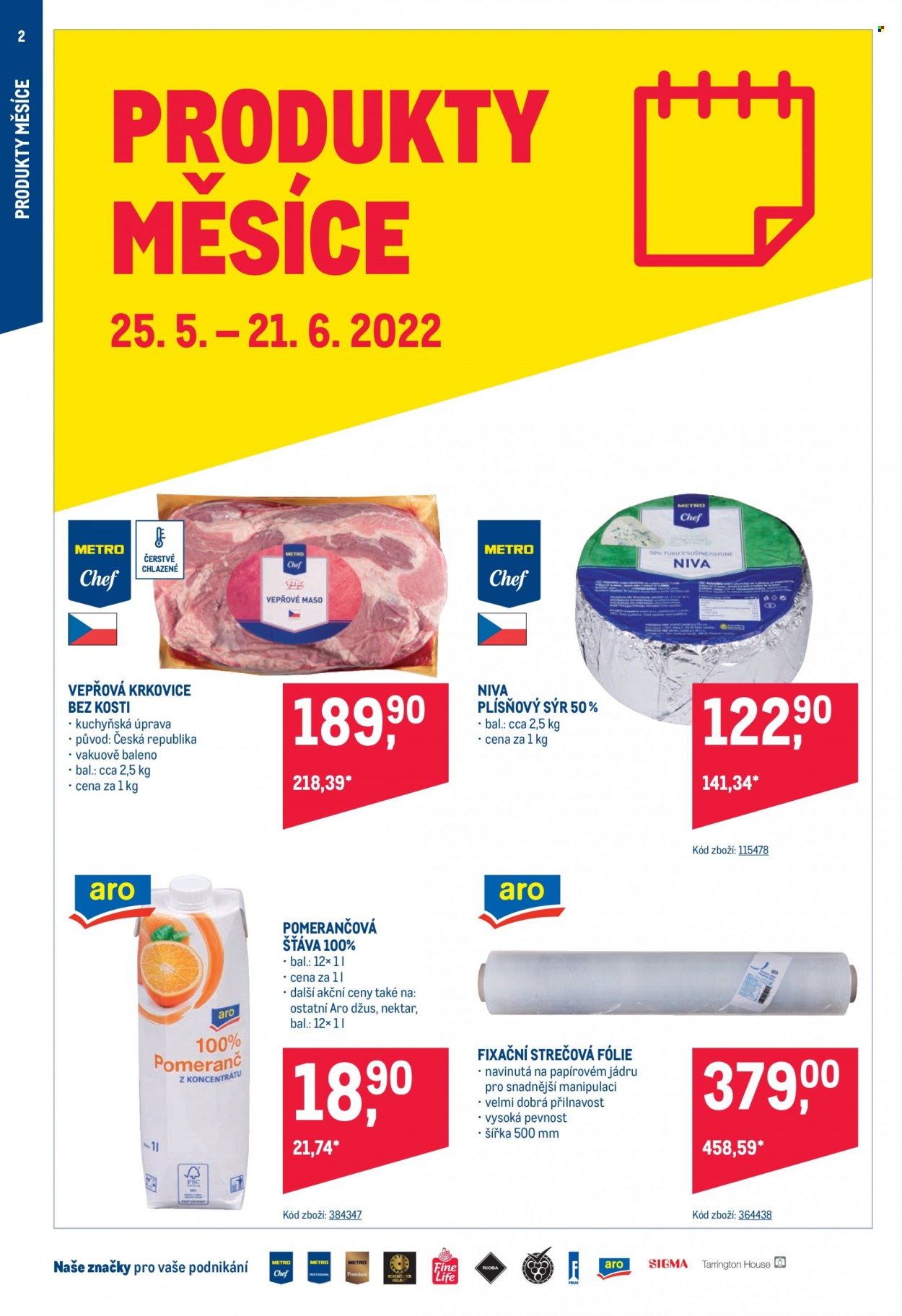 Leták MAKRO - 25.5.2022 - 7.6.2022. Strana 2