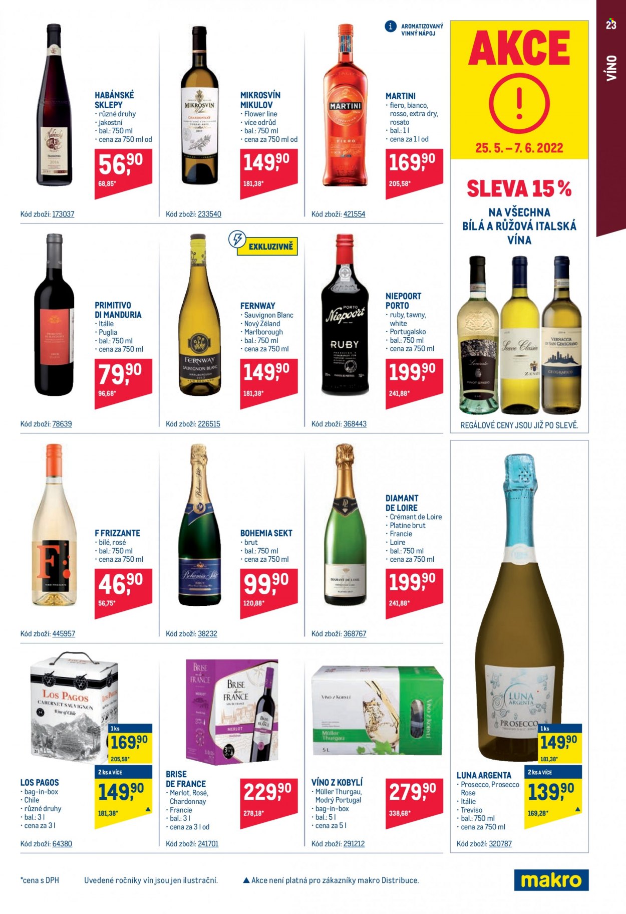 Leták MAKRO - 25.5.2022 - 7.6.2022. Strana 23
