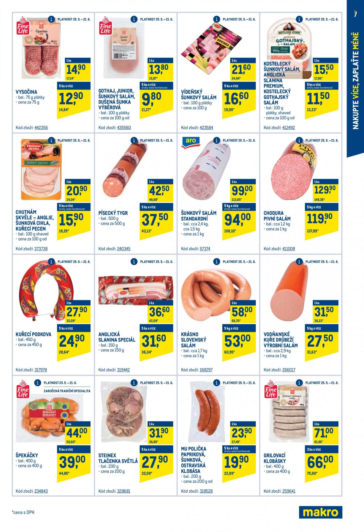 Leták MAKRO - 25.5.2022 - 19.7.2022. Strana 7