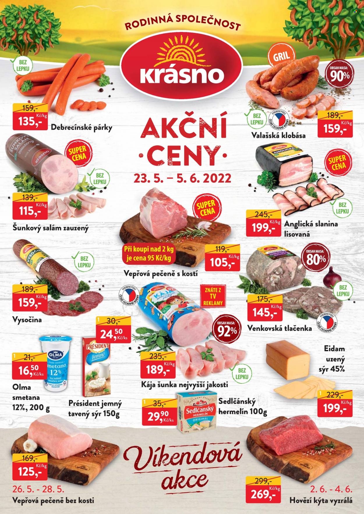 Leták MP Krásno - 23.5.2022 - 5.6.2022. Strana 1