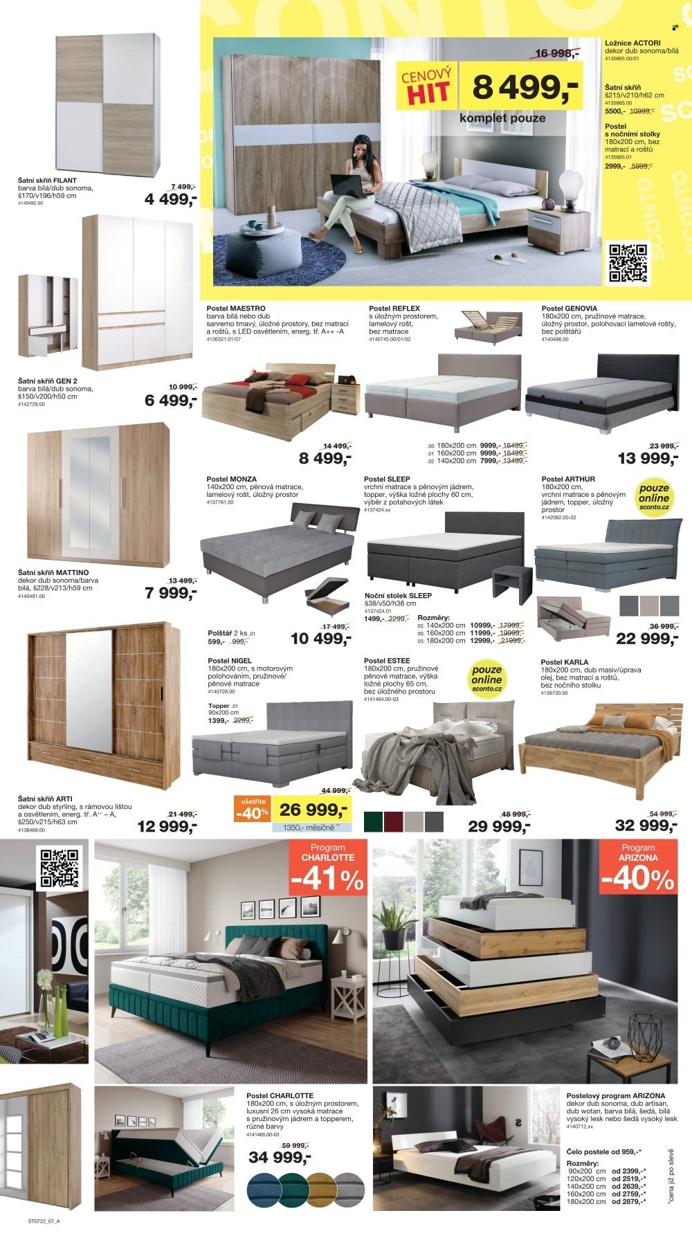 Leták SCONTO NÁBYTEK - 20.5.2022 - 23.6.2022. Strana 7