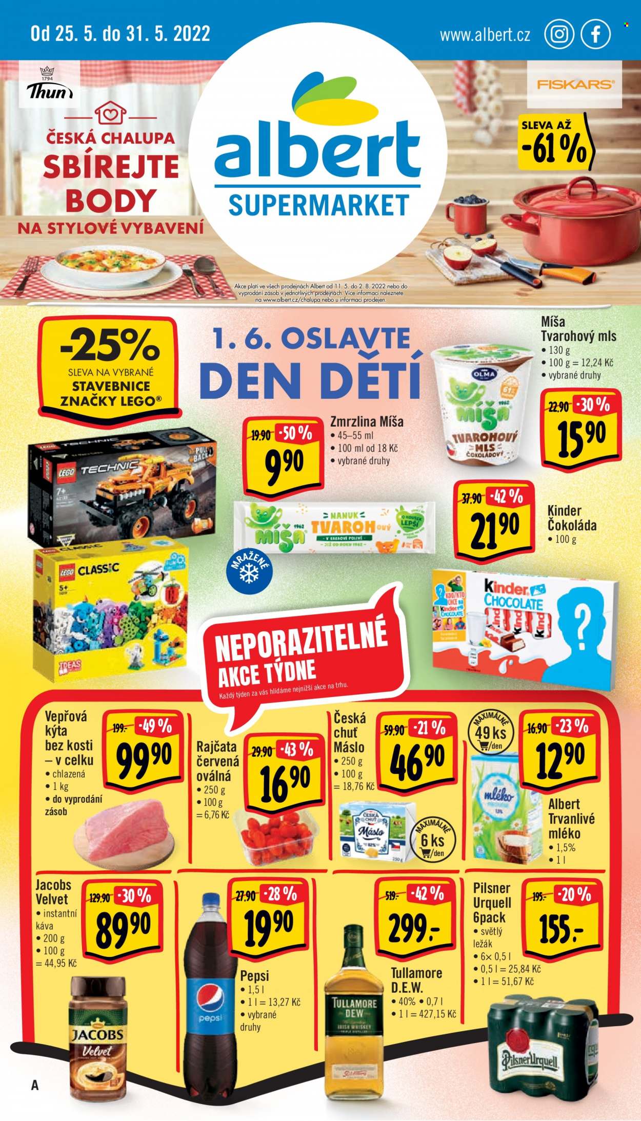 Leták Albert Supermarket - 25.5.2022 - 31.5.2022. Strana 1