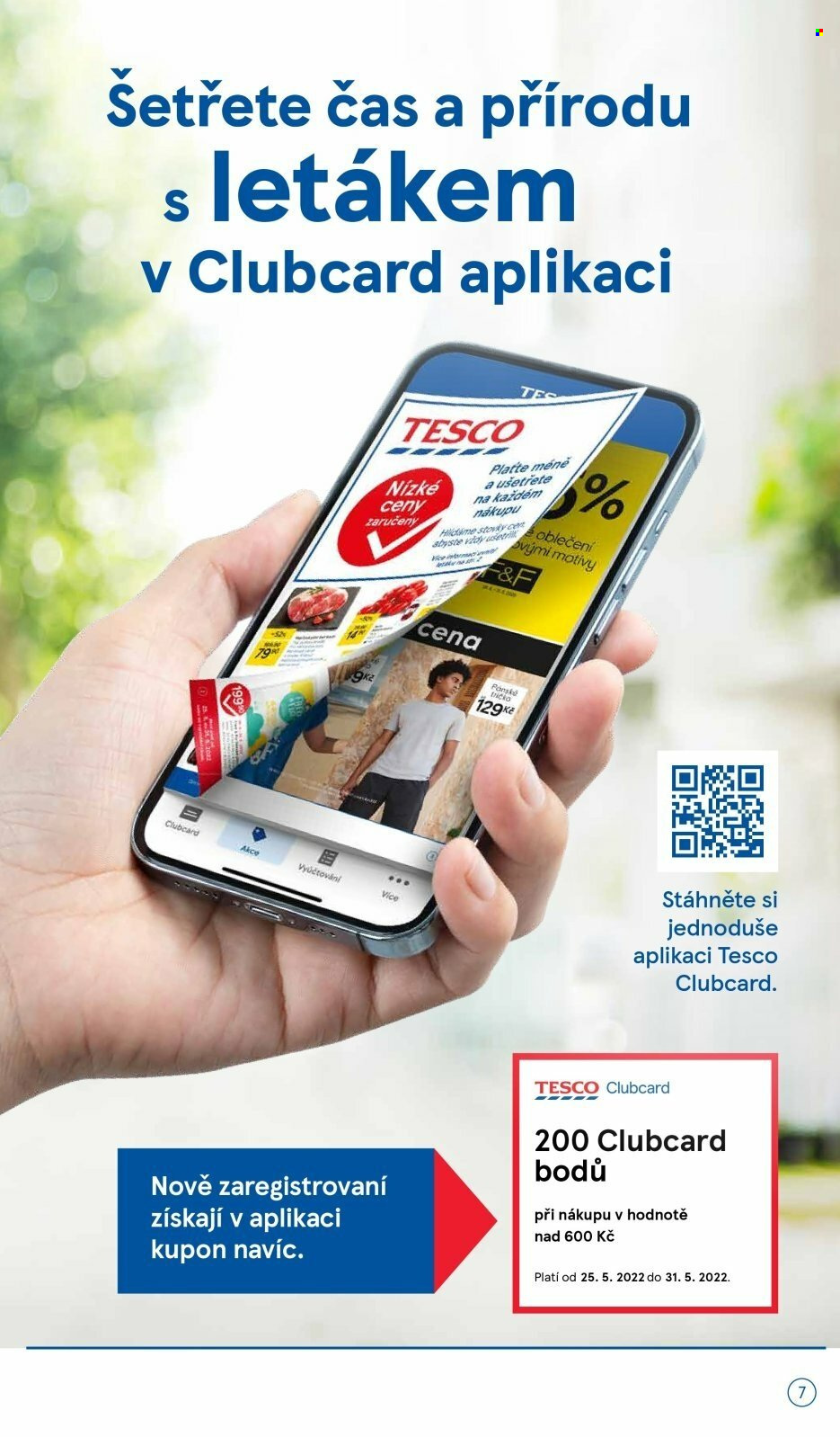 Leták TESCO - 25.5.2022 - 31.5.2022. Strana 7