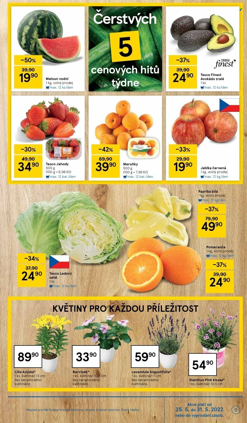 Leták TESCO - 25.5.2022 - 31.5.2022. Strana 9