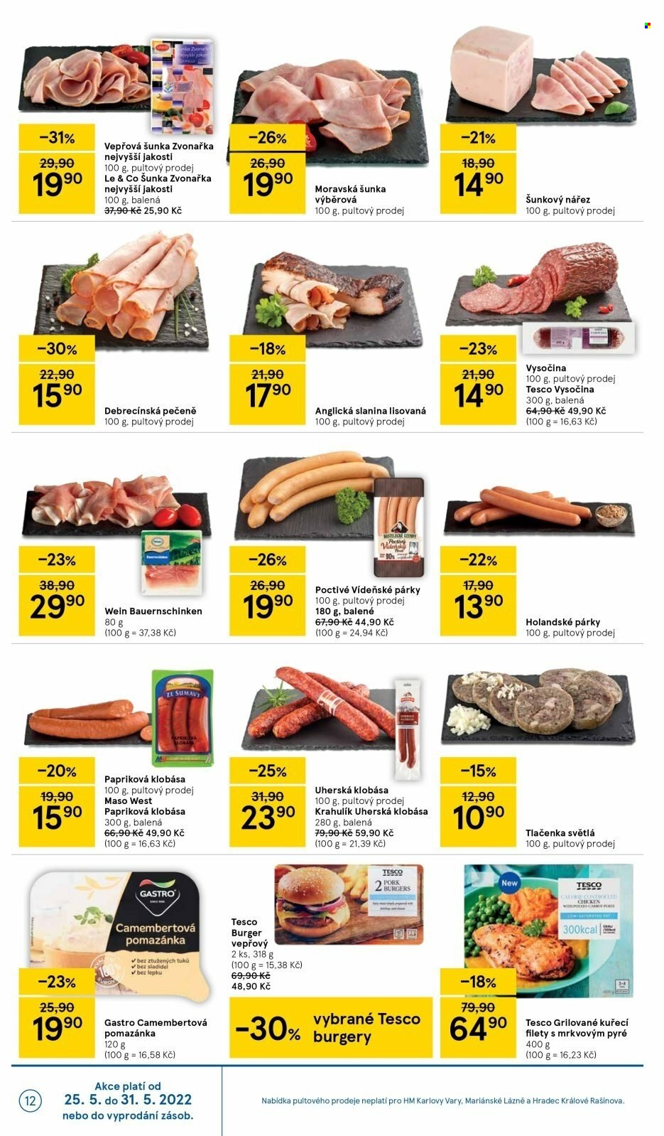 Leták TESCO - 25.5.2022 - 31.5.2022. Strana 12