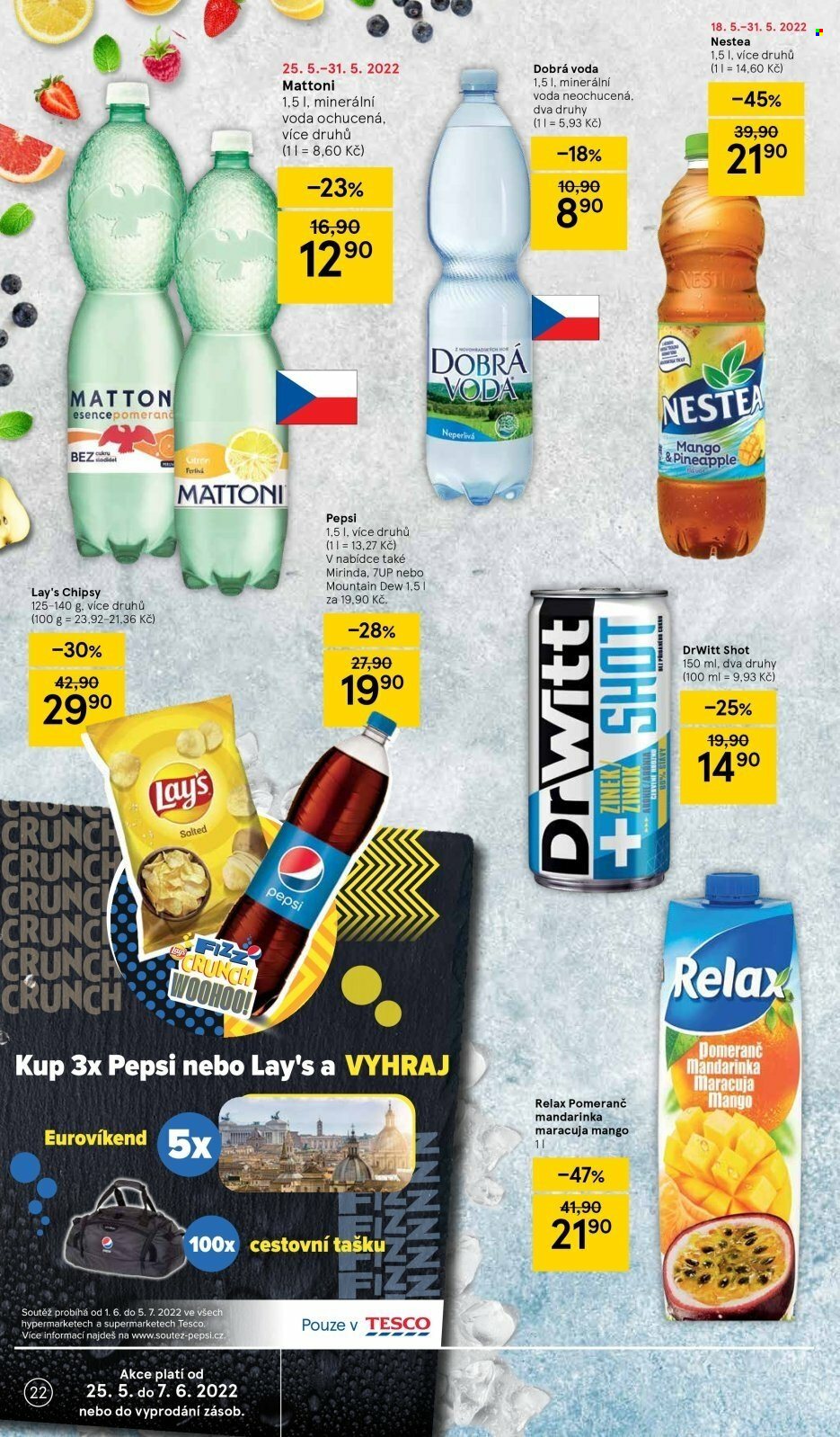 Leták TESCO - 25.5.2022 - 31.5.2022. Strana 22