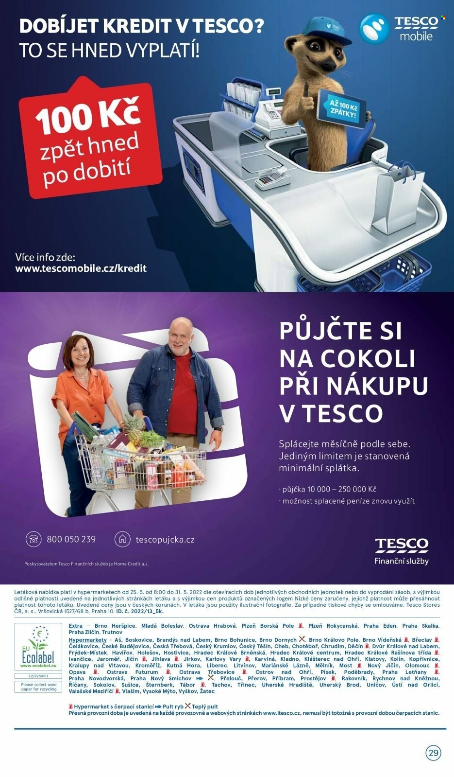 Leták TESCO - 25.5.2022 - 31.5.2022. Strana 29