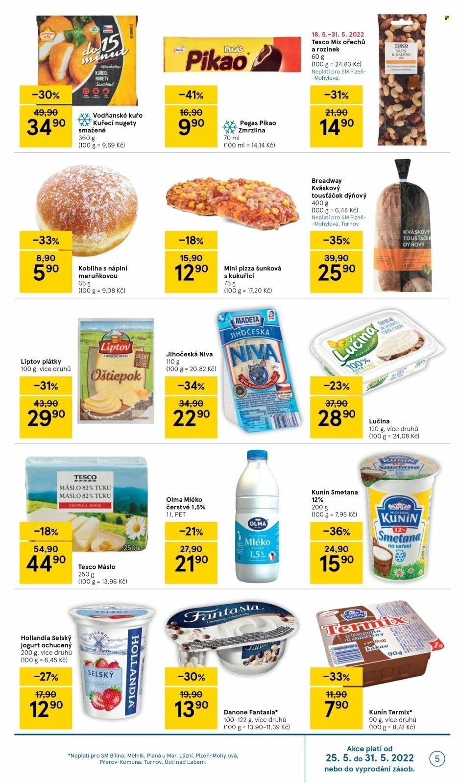 Leták TESCO supermarket - 25.5.2022 - 31.5.2022. Strana 5