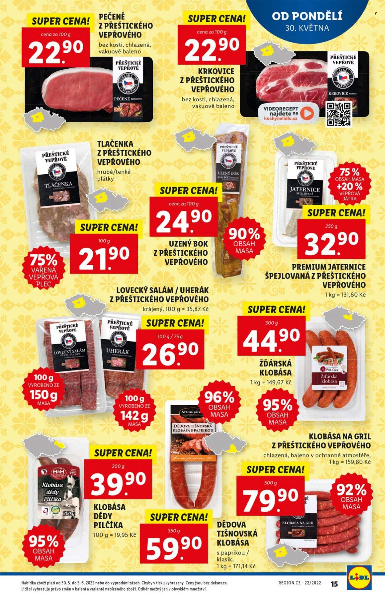 Leták Lidl - 30.5.2022 - 5.6.2022. Strana 15