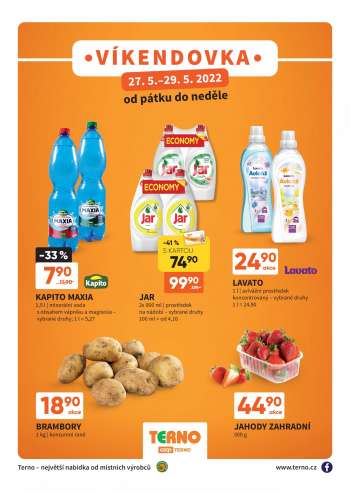 Leták coop TERNO - 27.5.2022 - 29.5.2022.