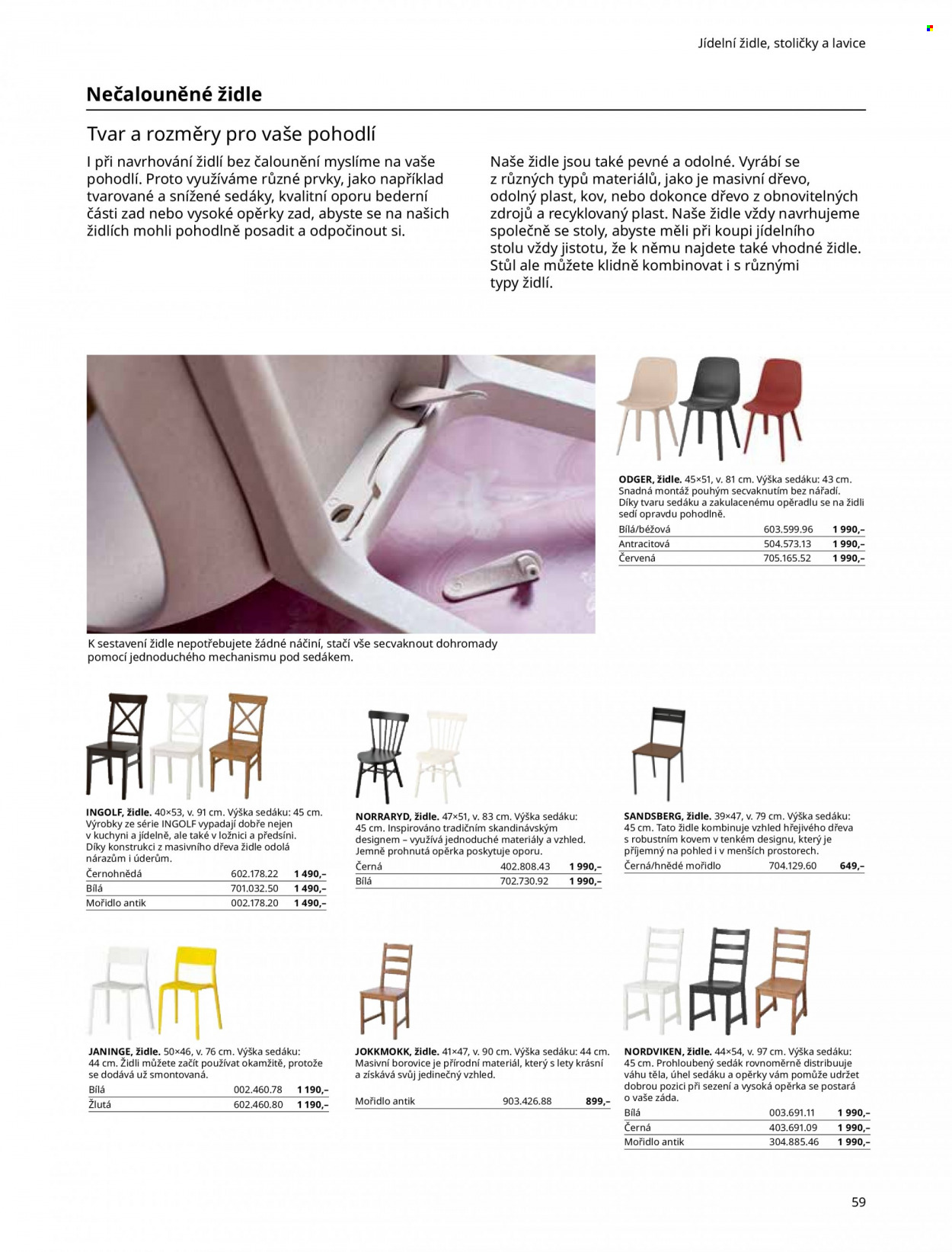 Leták IKEA - 27.5.2022 - 30.6.2022. Strana 59