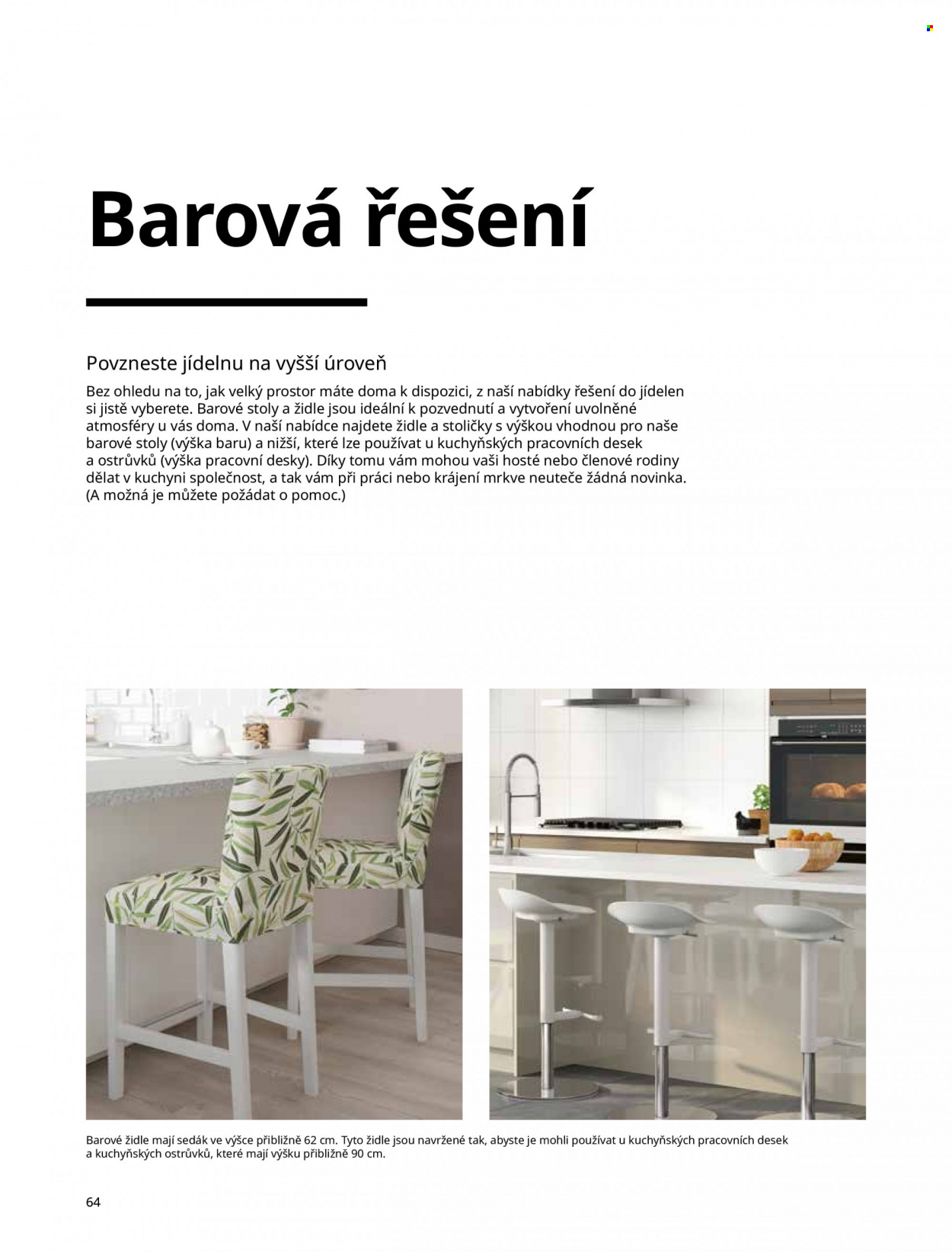 thumbnail - Leták IKEA - 27.5.2022 - 30.6.2022 - Produkty v akci - pracovní deska, stůl, židle, podsedák. Strana 64.