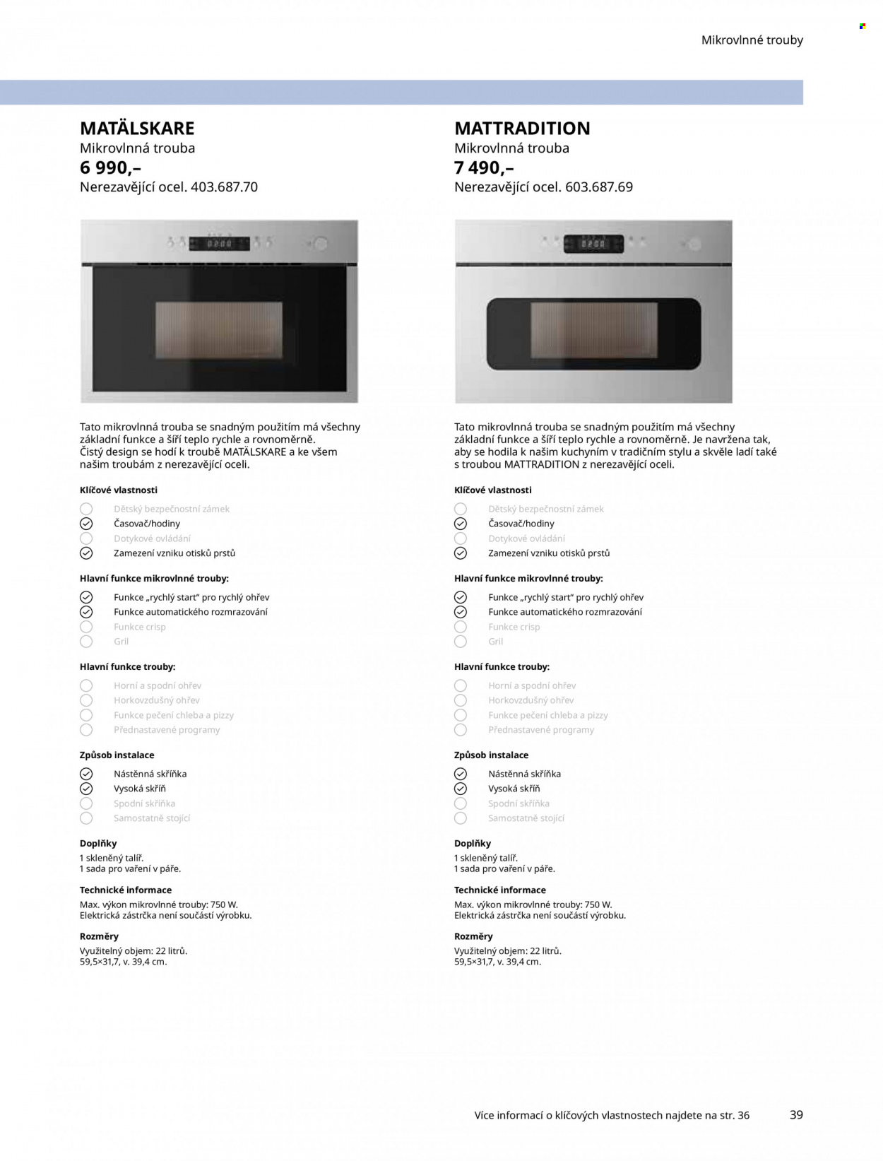 Leták IKEA. Strana 39