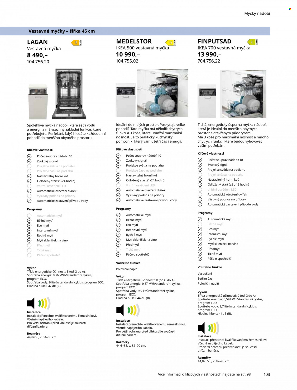 Leták IKEA. Strana 103