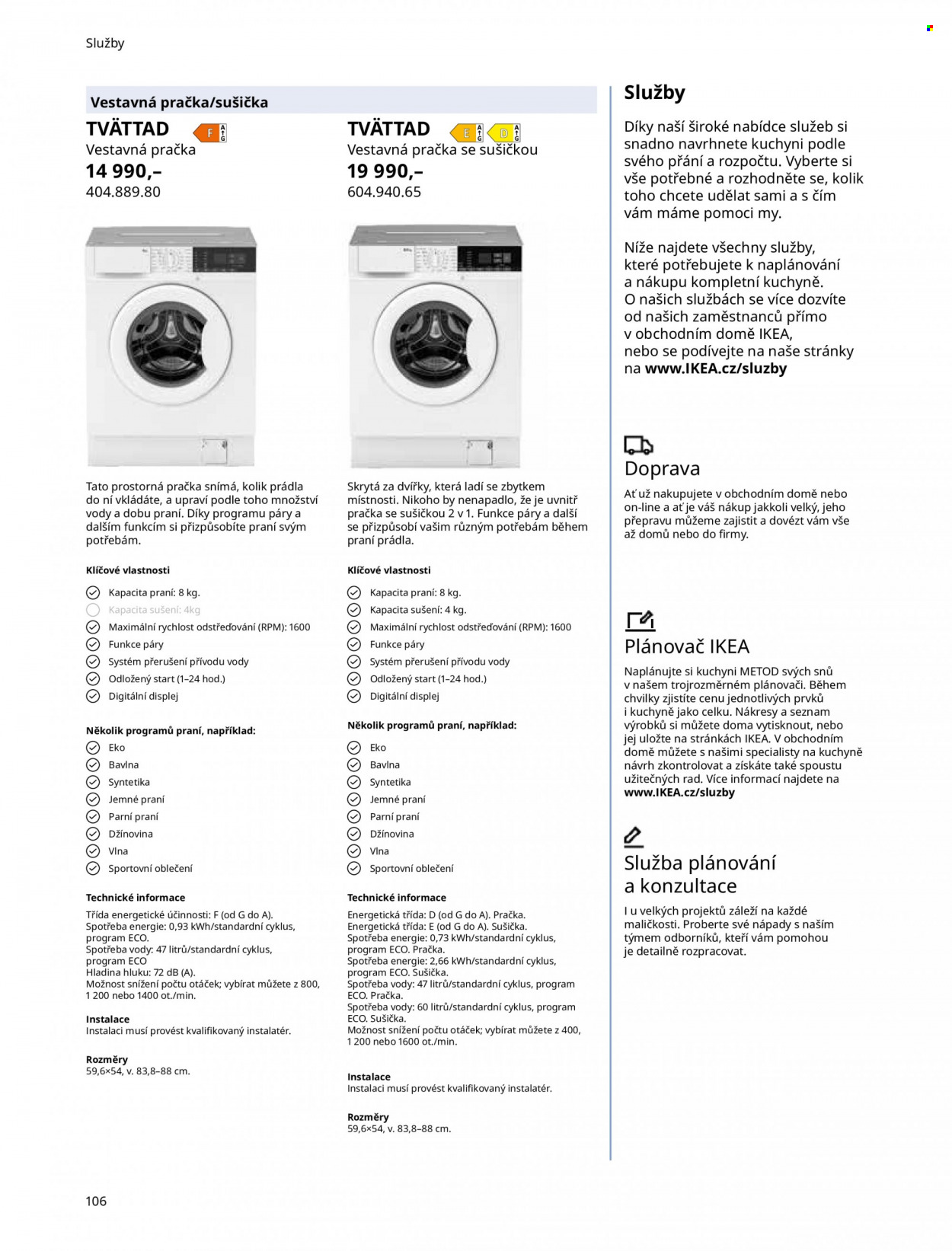 Leták IKEA. Strana 106