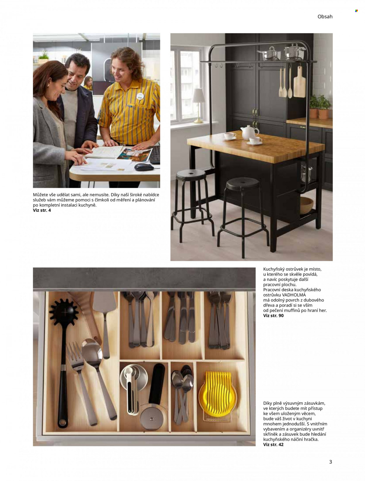 thumbnail - Leták IKEA - Produkty v akci - deska, pracovní deska. Strana 3.