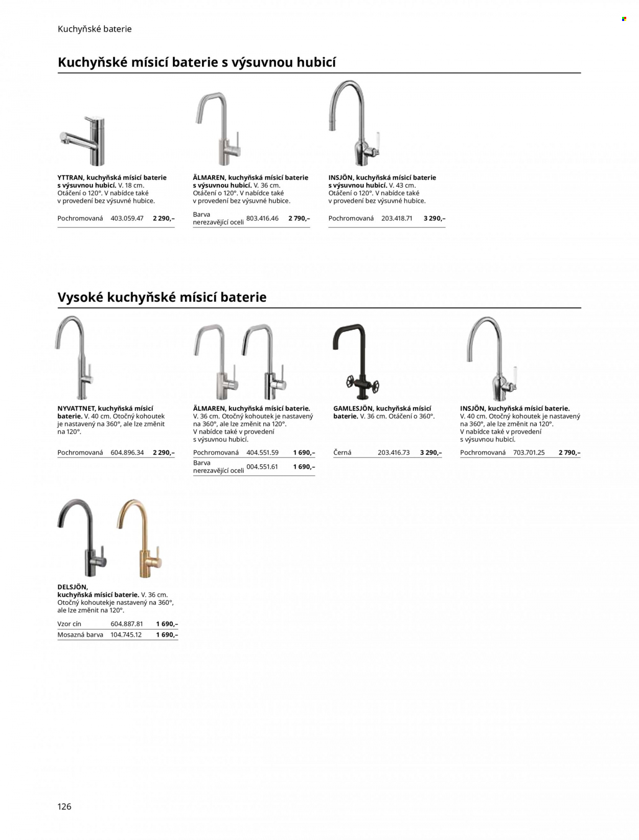 Leták IKEA. Strana 126