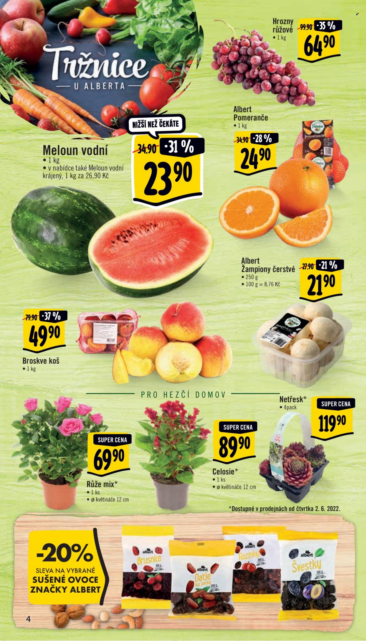 Leták Albert Supermarket - 1.6.2022 - 7.6.2022. Strana 4