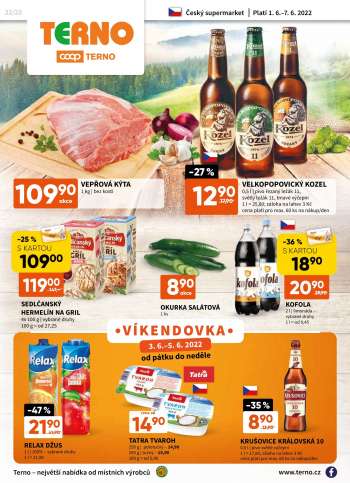 Leták coop TERNO - 1.6.2022 - 7.6.2022.