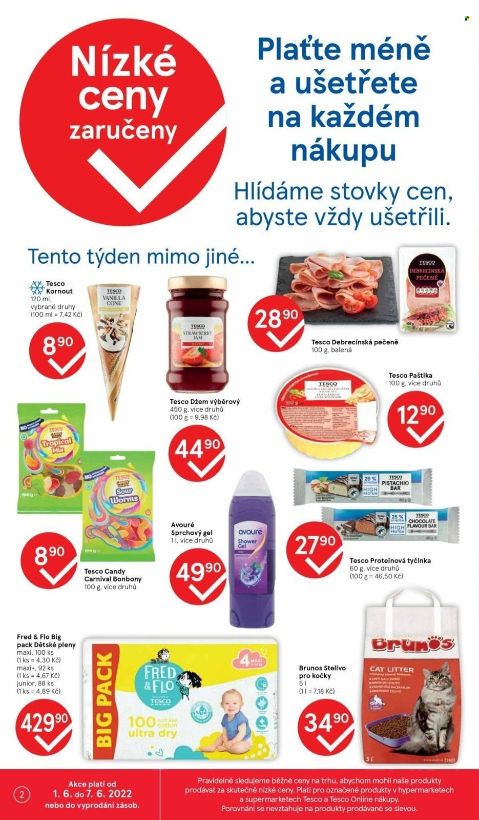 Leták TESCO - 1.6.2022 - 7.6.2022. Strana 2