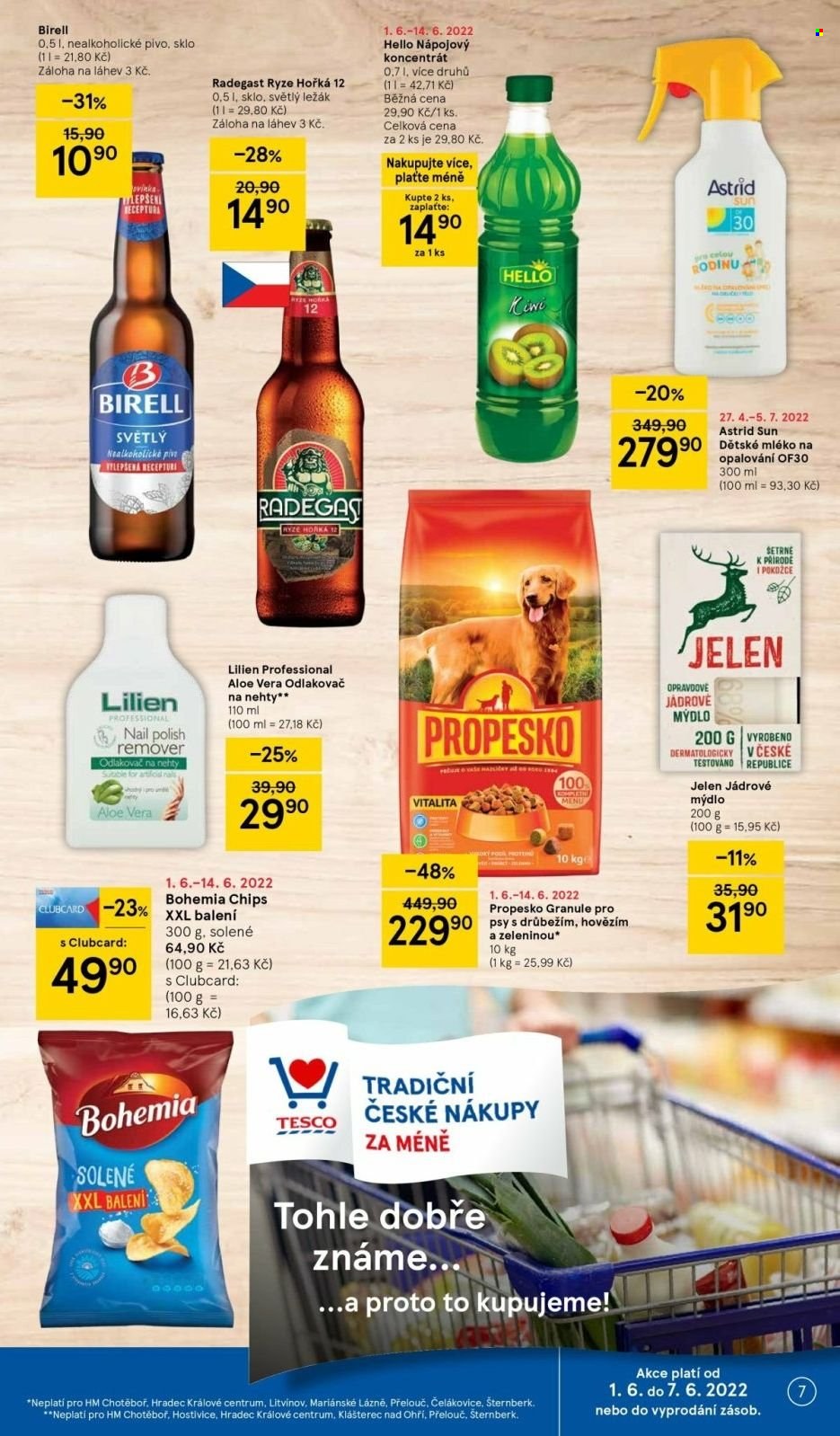 Leták TESCO - 1.6.2022 - 7.6.2022. Strana 7