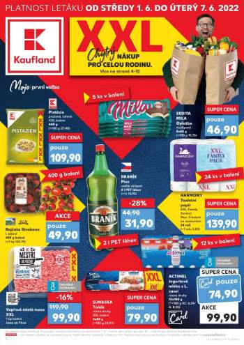 Leták Kaufland - 1.6.2022 - 7.6.2022.