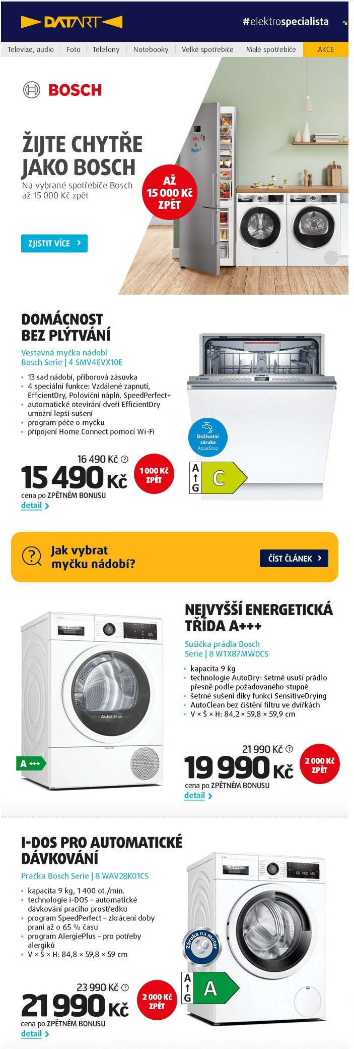Leták DATART - 31.5.2022 - 6.6.2022. Strana 1