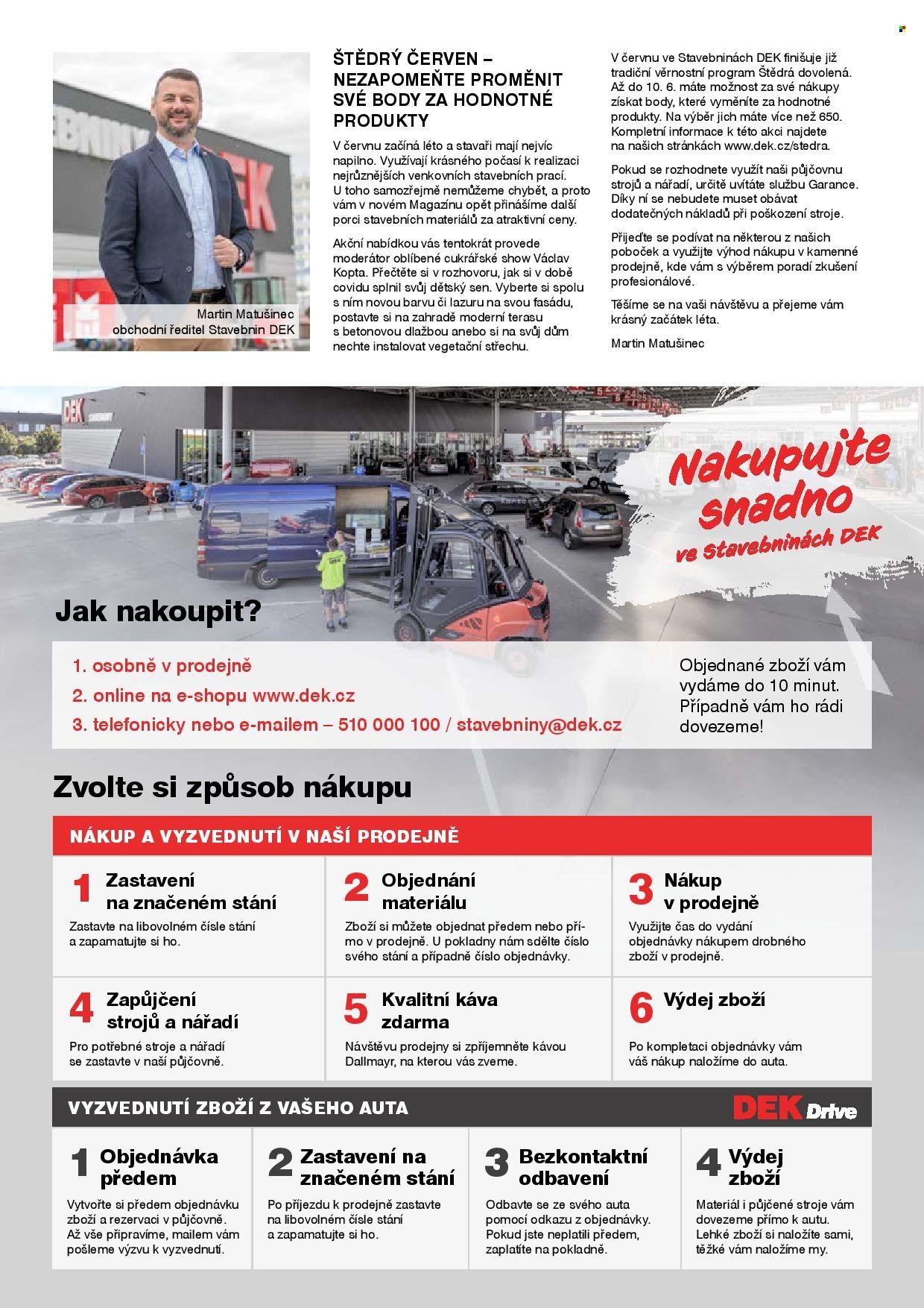 Leták DEK - 31.5.2022 - 26.6.2022. Strana 3