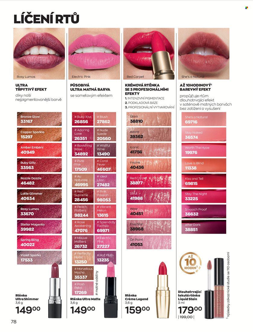 Leták AVON - 1.6.2022 - 30.6.2022. Strana 80