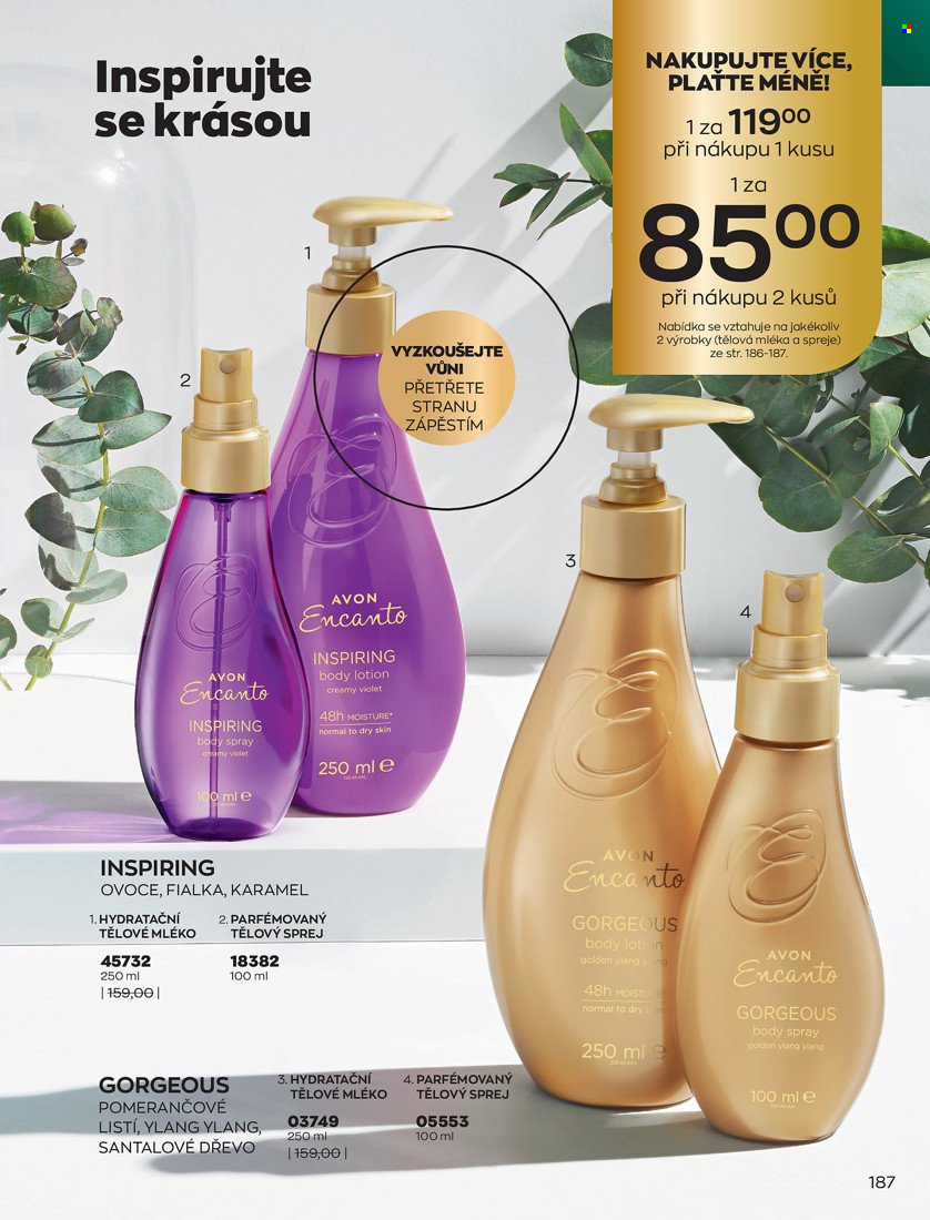 Leták AVON - 1.6.2022 - 30.6.2022. Strana 189