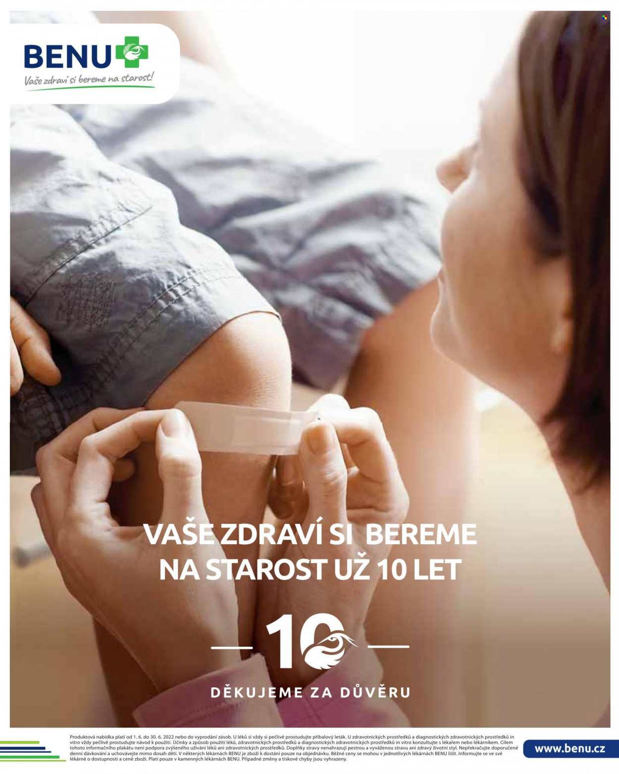 Leták BENU Lékárna - 1.6.2022 - 30.6.2022. Strana 16