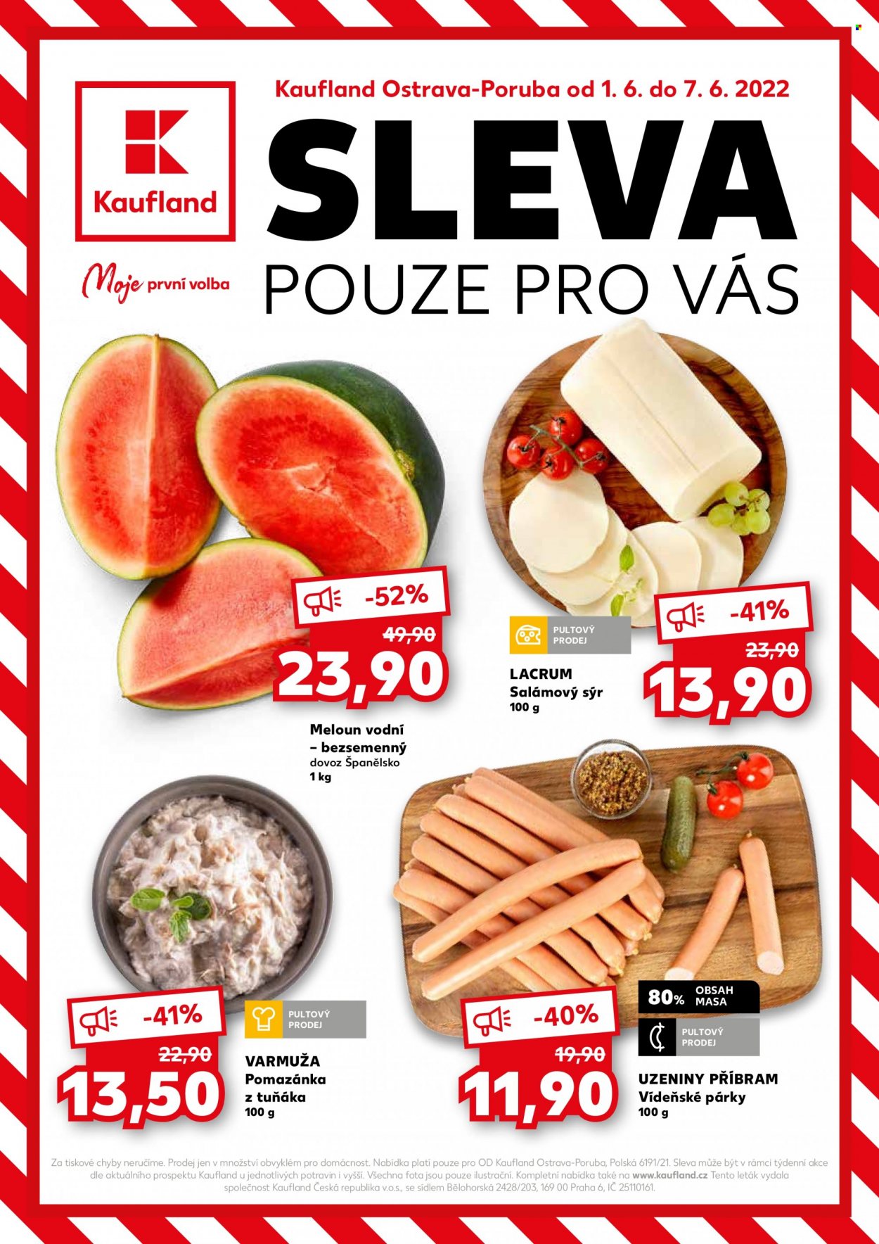 Leták Kaufland - 1.6.2022 - 7.6.2022. Strana 1