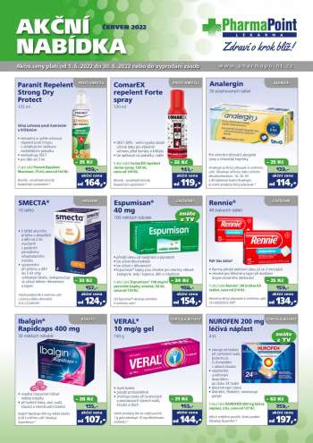Leták PharmaPoint - 1.6.2022 - 30.6.2022.