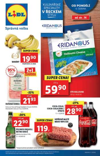 Leták Lidl - 6.6.2022 - 12.6.2022.