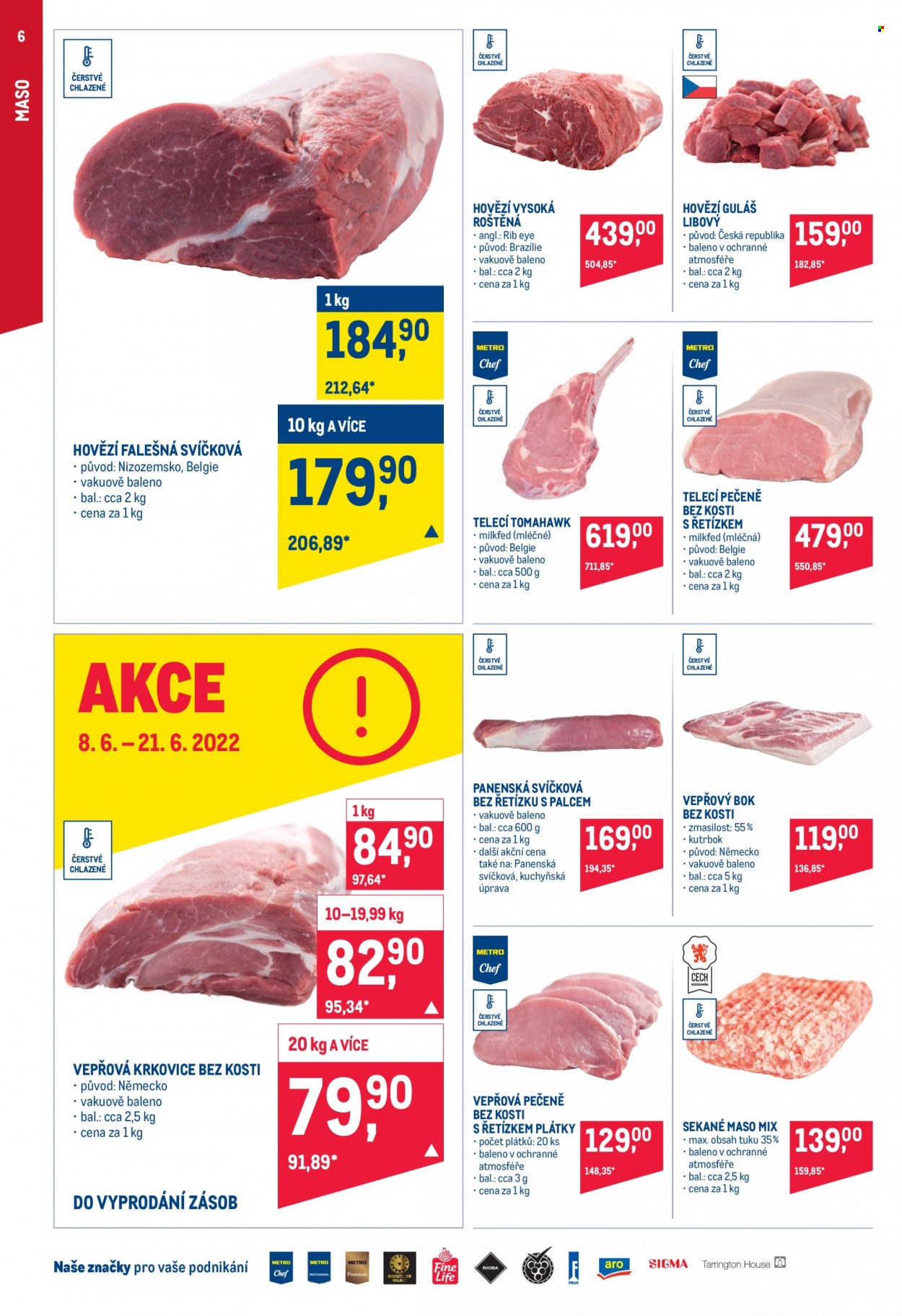 Leták MAKRO - 8.6.2022 - 21.6.2022. Strana 6