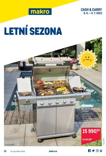 Leták MAKRO - 8.6.2022 - 5.7.2022.