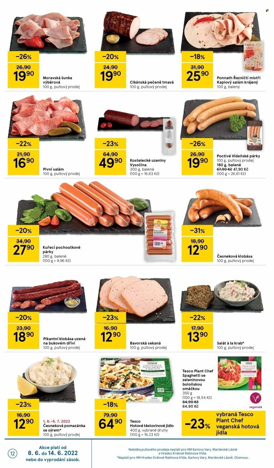 Leták TESCO - 8.6.2022 - 14.6.2022. Strana 12