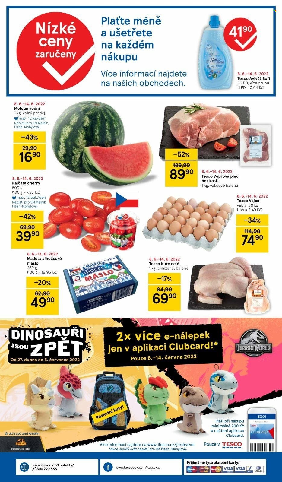 Leták TESCO supermarket - 8.6.2022 - 14.6.2022. Strana 8